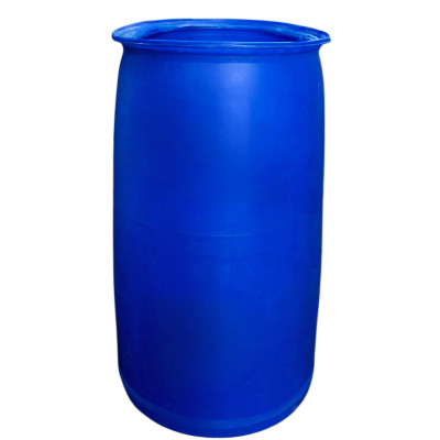 Caneca Plastica de 55 Galones / 208 Litros  Abierta